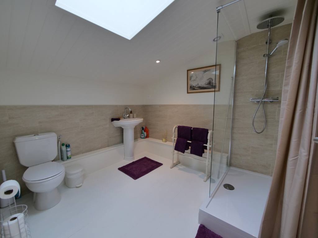 New Shower Room at The Cornflowers Holiday Cottage