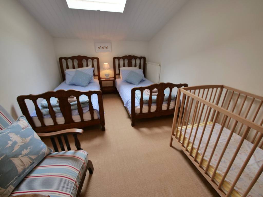 Second Twin Bedroom at The Cornflowers Holiday Cottage